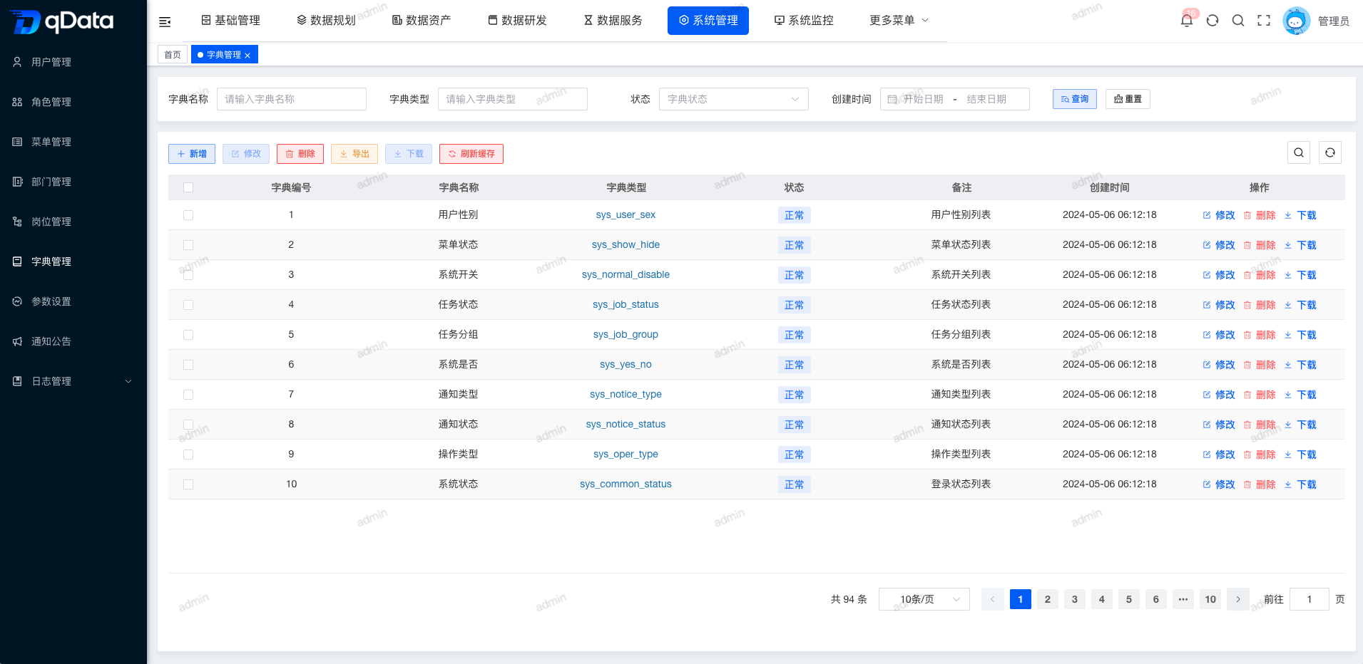 字典管理页面.png